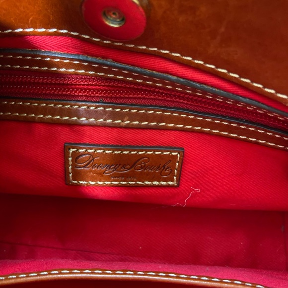 Dooney and Bourke Ostrich Mini Barlow Crossbody - Picture 10 of 12